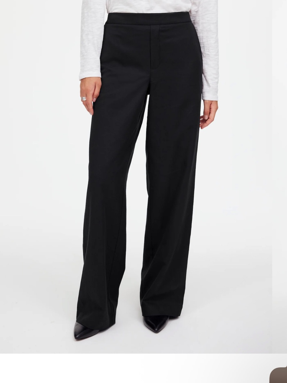NWT Madewell Pull On Straight Pants